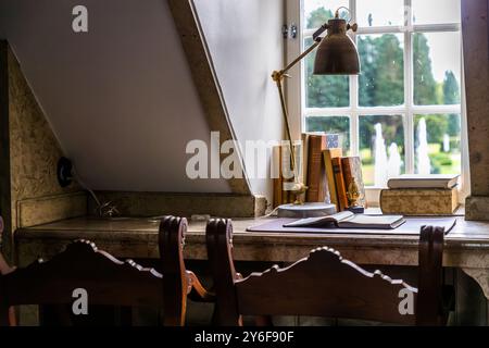 Giardini Norrviken (Norrvikens trädgårdar). Kattviksvägen, Båstads kommun, Skåne, Skåne, Svezia Foto Stock