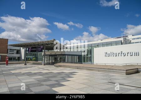 Gemäldegalerie, Kulturforum, Tiergarten, Mitte, Berlin, Deutschland Foto Stock
