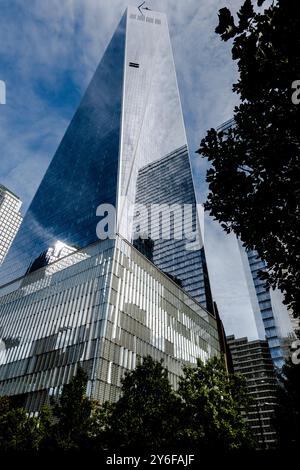 Perelman Performing Arts Center a Ground Zero a Lower Manhattan, New York City, NY, USA Foto Stock
