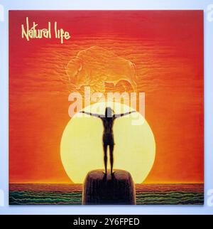 Copertina LP dell'omonimo album di debutto di natura Life, pubblicato nel 1992 Foto Stock