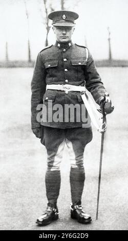 Un soldato della 5th Inniskilling Dragoon Guards, 1930 circa Foto Stock