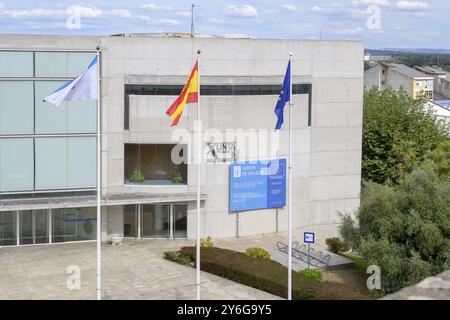 Lugo, Spagna, 6 settembre 2023: Vista sulla Xunta de Galicia, Europa Foto Stock