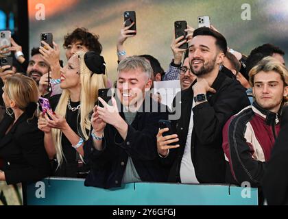 LONDRA, REGNO UNITO. 25 settembre 2024. Joker: Folie à Deux UK Premiere al Cineworld Leicester Square di Londra, Regno Unito. (Foto di 李世惠/SEE li/Picture Capital) credito: Vedi li/Picture Capital/Alamy Live News Foto Stock