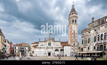 Venezia Italia, Parrocchia di Santa Maria Formosa nel quartiere Castello, solo editoriale. Foto Stock