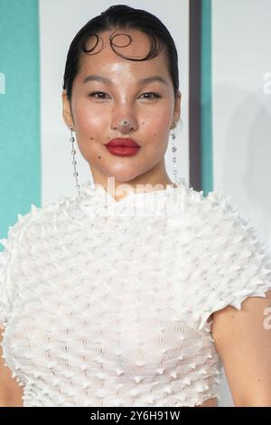 Londra, Regno Unito. 25 settembre 2024. Nella foto: Tsunaina partecipa alla prima inglese di Joker: Folie à Deux a Cineworld, Leicester Square. Credito: Justin ng/Alamy Live News Foto Stock