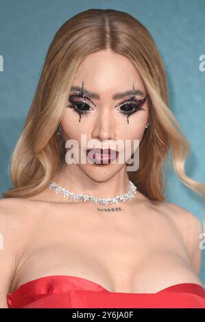 Munroe Bergdorf bei der Premiere des Kinofilms Joker: Folie Ã Deux im Cineworld Leicester Square. Londra, 25.09.2024 *** Munroe Bergdorf alla prima del film Joker Folie Ã Deux al Cineworld Leicester Square Londra, 25 09 2024 foto:XS.xVasx/xFuturexImagex Joker london 4888 Foto Stock