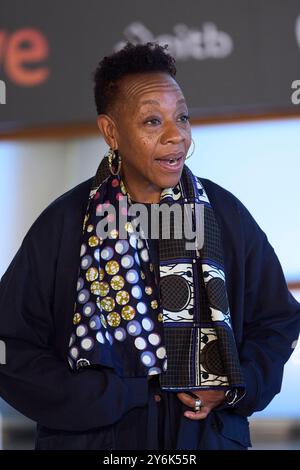 26 settembre 2024, Madrid, Madrid, Spagna: Marianne Jean-Baptiste ha partecipato a "Hard Truths" Photocall durante il 72° Festival Internazionale del Cinema di San Sebastian al Palazzo Kursaal il 26 settembre 2024 a Donostia / San Sebastian, Spagna (Credit Image: © Jack Abuin/ZUMA Press Wire) SOLO USO EDITORIALE! Non per USO commerciale! Foto Stock