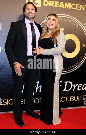 25 settembre 2024 circa. Logan Lee, Gabriella Lee agli arrivi per il Gala annuale LA Dream Center Night of Dreams, The Beverly Hills Hotel, Beverly Hills, CA, 25 settembre 2024. Crediti: Priscilla Grant/Everett Collection/Alamy Live News Foto Stock