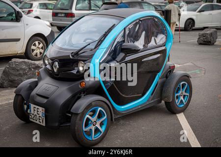 Twizy, il quadriciclo elettrico di Renault Foto Stock