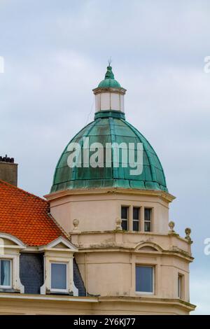Europa, Belgio, Fiandre occidentali, Zeebrugge. Hotel Palace Foto Stock