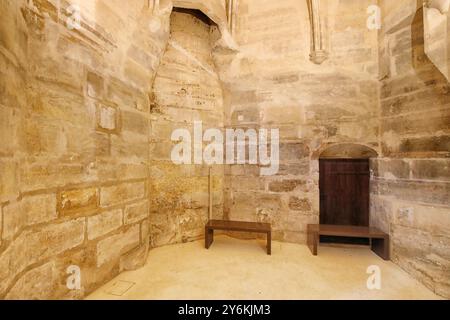 Francia parigi. Val de Marne. Vincennes. Castello di Vincennes. Il dungeon. Foto Stock