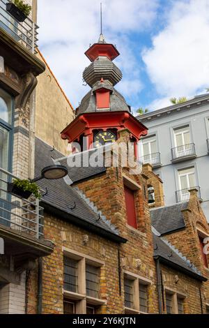 Europa, Belgio, Fiandre occidentali. Blankenberge Foto Stock
