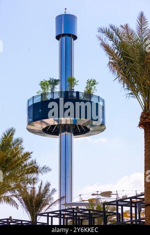 Emirati Arabi Uniti, Dubai, Expo 2020. Garden in the Sky di Asif Khan Foto Stock