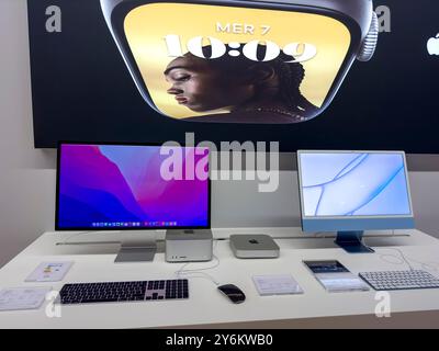 Apple Computers in vendita Foto Stock