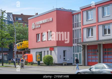 Museum der Berliner Feuerwehr, Berliner Straße, Tegel, Reinickendorf, Berlino, Deutschland *** Museo dei Vigili del fuoco di Berlino, Berliner Straße, Tegel, Reinickendorf, Berlino, Germania Foto Stock