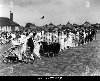 Days Lane School Sports - 1937 Foto Stock