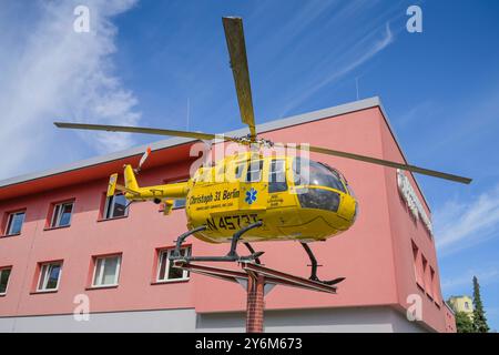 Museum der Berliner Feuerwehr, Berliner Straße, Tegel, Reinickendorf, Berlino, Deutschland *** Museo dei Vigili del fuoco di Berlino, Berliner Straße, Tegel, Reinickendorf, Berlino, Germania Foto Stock