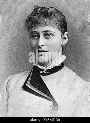 Principessa Sergio di Russia (Elisabetta d'Assia) 19 marzo 1892 Granduchessa Elisabetta Fyodorovna di Russia nata sua altezza Granducale Principessa Elisabetta Alessandra Luisa Alice d'Assia e del Reno (1 novembre 1864 – 18 luglio 1918), era la moglie del granduca Sergej Alexandrovich di Russia, quinto figlio dell'imperatore Alessandro II di Russia e Maria Alessandrovna (nata Principessa Maria d'Assia-Darmstadt). Era la seconda figlia del granduca Luigi IV d'Assia e della principessa Alice del Regno Unito, figlia della regina Vittoria. Era anche la sorella maggiore di Alexandra Fyodorovna, Foto Stock