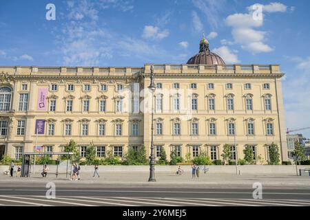 Nordfassade, Humboldt Forum, Schloßplatz, Mitte, Berlino, Deutschland *** facciata nord, Humboldt Forum, Schloßplatz, Mitte, Berlino, Germania Foto Stock