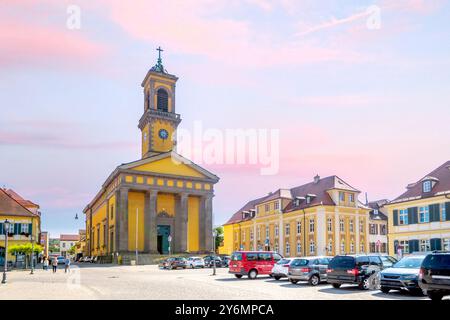 Ansbach, Baviera, Germania Foto Stock