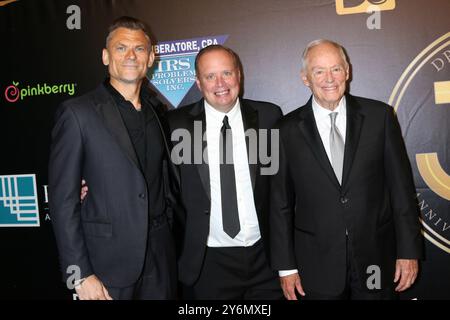 Beverly Hills, Stati Uniti. 25 settembre 2024. LOS ANGELES - SEP 25: Ospite, Mathew Barnet, Tommy Barnet al 30° anniversario del L.A. Dream Center Gala al Beverly Hills Htel il 25 settembre 2024 a Beverly Hills, CA (foto di Katrina Jordan/Sipa USA) crediti: SIPA USA/Alamy Live News Foto Stock