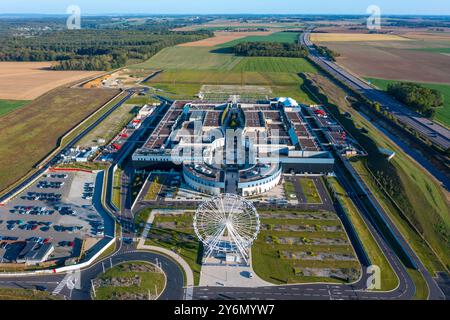 Francia, Normandia, Eure, Giverny, McArthurGlen Paris-Giverny Foto Stock