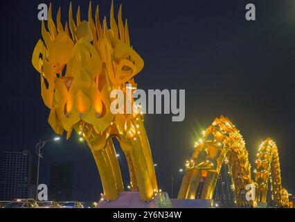 Vietnam, da Nang, Ponte del Drago, Can Rong, Foto Stock