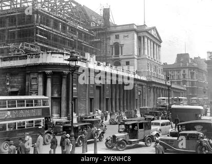 Londra. La Banca d'Inghilterra. 13 giugno 1935 Foto Stock