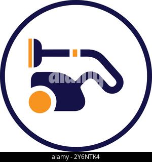 aspirapolvere, aspirapolvere, aspirapolvere, icona aspirapolvere Illustrazione Vettoriale