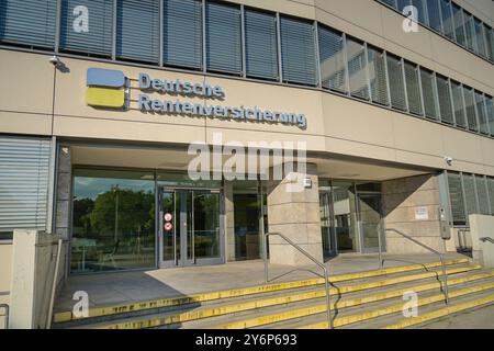 Deutsche Rentenversicherung Bund, Ruhrstraße, Wilmersdorf, Berlino, Deutschland Foto Stock