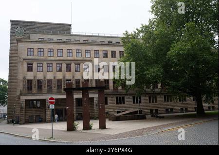 Brema, Germania. 25 settembre 2024. Edificio del Senatore per le Finanze. Crediti: Alicia Windzio/dpa/Alamy Live News Foto Stock