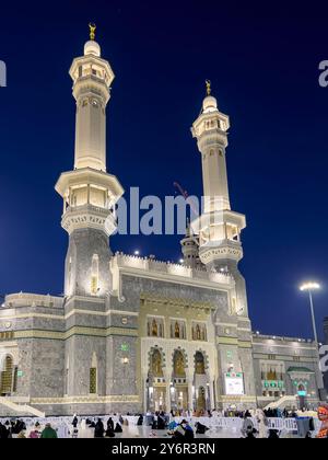 Ingresso principale della Sacra Masjid al Haram nella Mecca, Arabia Saudita. Dal 17 al 2024 maggio. Foto Stock