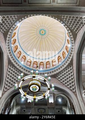 Makkah, Arabia Saudita : 18 maggio 2024, Vista interna di Masjid al Haram, incredibile vista interna. Foto Stock