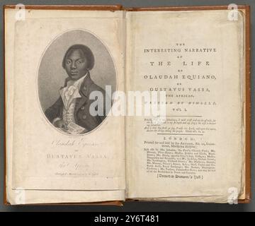 L'Autobiografia di Olaudah Equiano Foto Stock