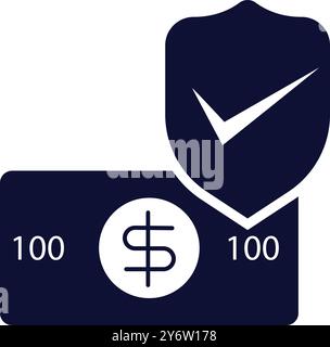 icona carta di credito, spunta, sicura, di sicurezza Illustrazione Vettoriale