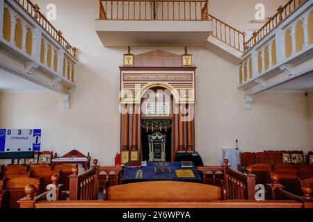 All'interno della Sinagoga corale di Rostov su Don, Russia, 16 febbraio 2021. Foto Stock