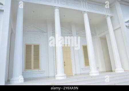 Museo del petrolio in città Tarakan Indonesia Foto Stock