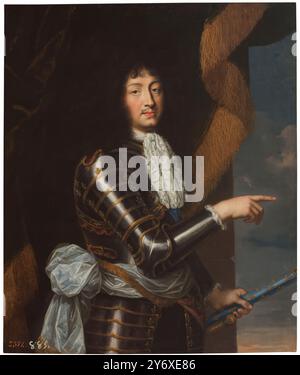 Pierre Mignard Circolo di / 'Luigi XIV, Re di Francia'. Circa 1665. Olio su tela. Museo: Museo del Prado, Madrid, España. Foto Stock