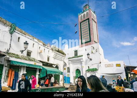 Medina di Tetouan , Patrimonio dell'Umanità dell'UNESCO, Marocco, Nord Africa, continente africano. Foto Stock