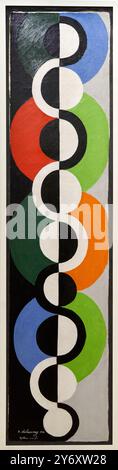 Rythme sans fin, 1934, Robert Delaunay, 1885, Parigi (Francia) - 1941, Montpellier (Francia), Centre Pompidou, Museo Nazionale della modernità e del contemporaneo Foto Stock