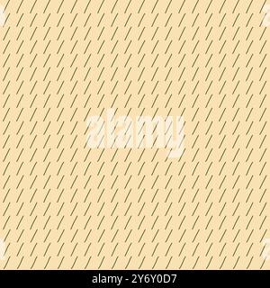 Pattern minimalista e moderno senza cuciture con una serie di linee sottili e diagonali distanziate uniformemente su uno sfondo solido. Illustrazione Vettoriale