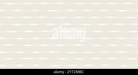 Motivo senza cuciture dipinto a mano con tratti di pennello a strisce Illustrazione Vettoriale