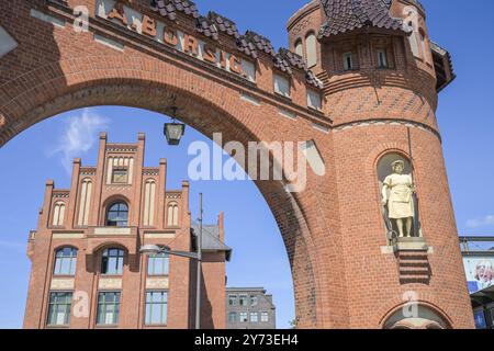 Borsigtor, Tegel, Reinickendorf, Berlino, Germania, Europa Foto Stock