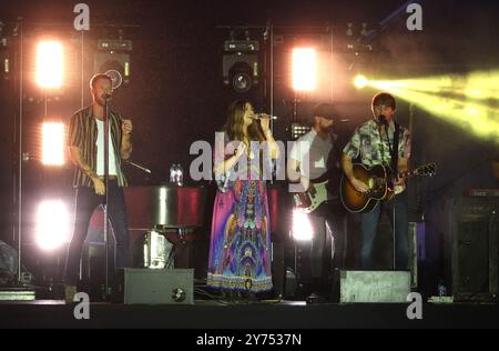 Washington, DC, USA. 27 settembre 2024. Lady A si esibisce alla Final Nationals Summer Concert Series al Nationals Park di Washington, DC il 27 settembre 2024. Crediti: Mpi34/Media Punch/Alamy Live News Foto Stock