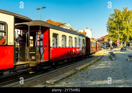 Un breve tour esplorativo attraverso la splendida località balneare del Baltico di Bad Doberan - Meclemburgo-Vorpommern - Germania Foto Stock