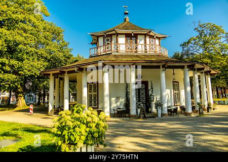 Un breve tour esplorativo attraverso la splendida località balneare del Baltico di Bad Doberan - Meclemburgo-Vorpommern - Germania Foto Stock