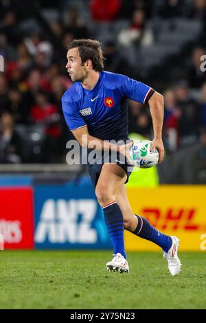 Morgan Parra di Francia nella partita dei quarti di finale 2 tra Francia e Inghilterra della Coppa del mondo di rugby 2011, Eden Park, Auckland, nuova Zelanda, sabato, 8 ottobre 2011. Foto Stock