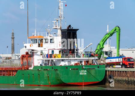 Porto di Great Yarmouth Norfolk Regno Unito Foto Stock