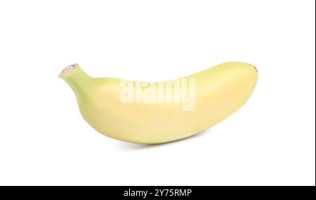 Gustosa banana matura bambino isolato su bianco Foto Stock