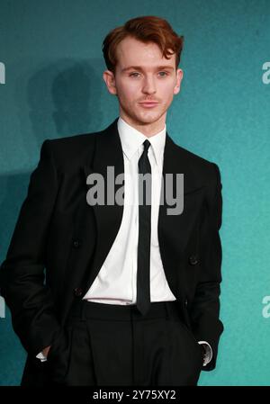 Harry Lawtey partecipa alla prima inglese di "Joker Folie à Deux" al Cineworld Leicester Square di Londra, Inghilterra. Foto Stock